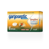 Gargoseptic Pastilhas Gengibre Saúde da Garganta Airela Eucaliptol - 12 Pastilhas - Macrofarma