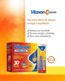Vitaxon Comprimidos Tripla Ação Fortalecimento Imunológico Airela Vitamina C - 10 Efervescentes