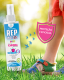 REP Insetos Kids Repelente Infantil Avvio Icaridina Spray Sem Álcool 6h Proteção 100ml