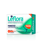 Leflora Probiótico Equilíbrio Intestinal Airela Lactobacillus - 6 Cápsulas - Macrofarma