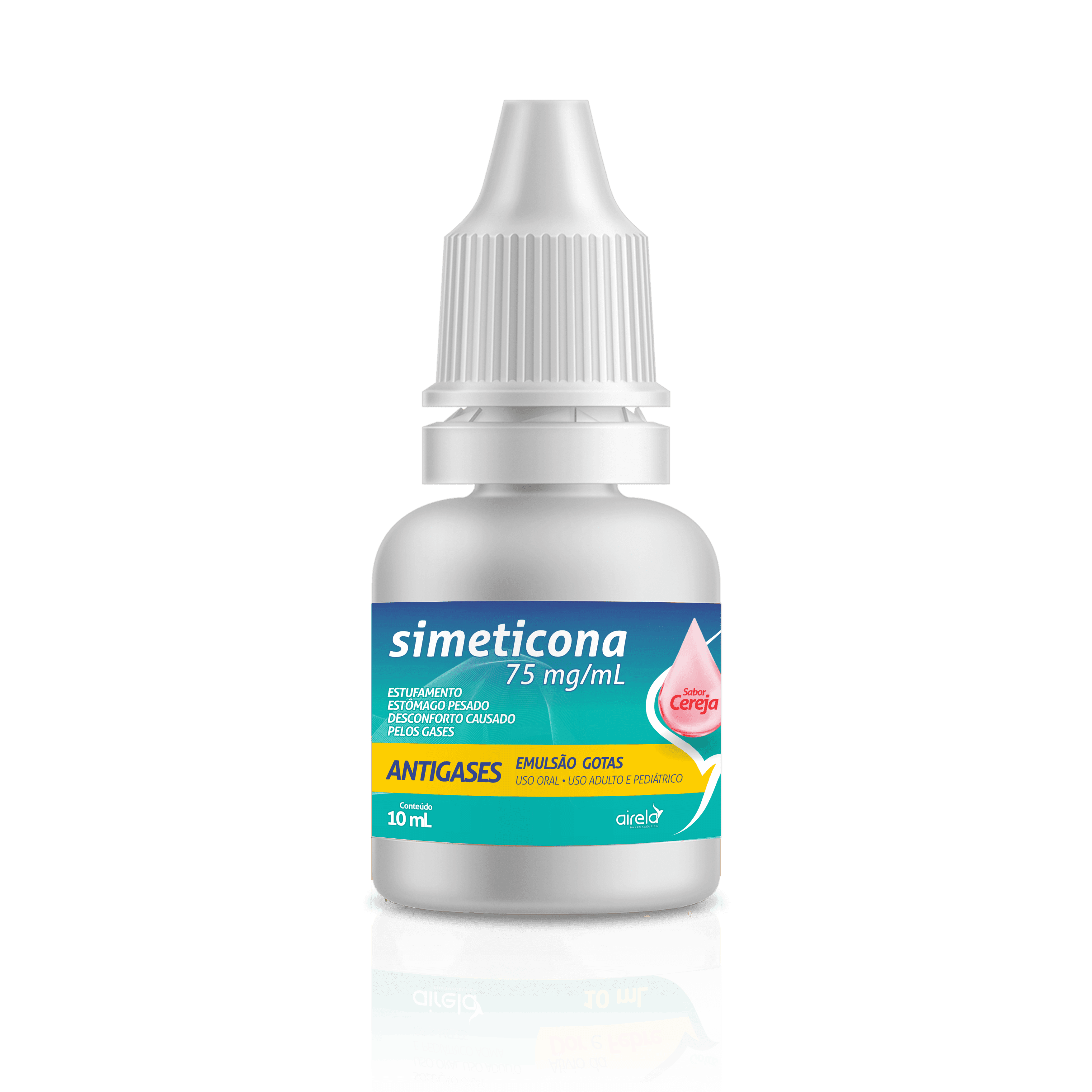 Simeticona Solução Alívio de Gases Airela Digestivo - 10ml - Macrofarma