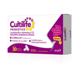 Cultilife Probiótico Equilíbrio Intestinal Airela Lactobacillus - 30 Cápsulas - Macrofarma