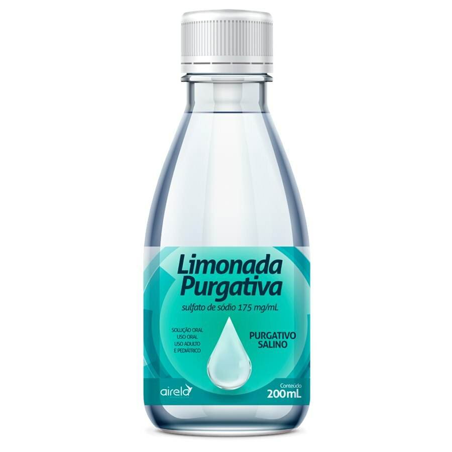 Limonada Purgativa Solução Regulação Intestinal Airela Laxante - 200ml - Macrofarma