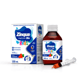Zinqua Solução Kids Fortalecimento Imunológico Airela Zinco - 100ml - Macrofarma