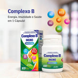 Complexo B Comprimidos Energia & Metabolismo Airela Vitaminas B - 100 Comprimidos - Macrofarma