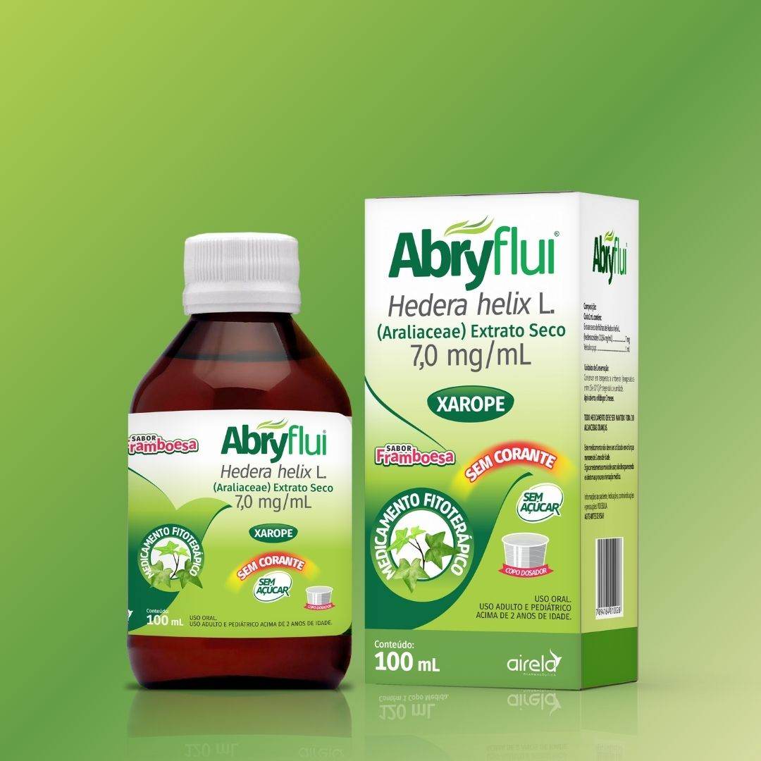 Abryflui Xarope Expectorante Natural Airela Hedera Helix - 100ml - Macrofarma