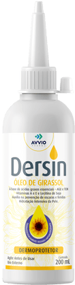 Dersin Óleo de Girasol Hidratação Nutrição AVVIO Cuidado com a Pele - 200ml - Macrofarma