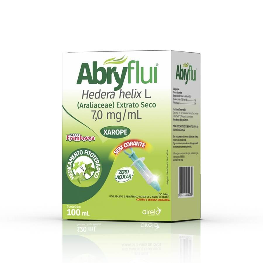 Abryflui Xarope Expectorante Natural Airela Hedera Helix - 100ml - Macrofarma