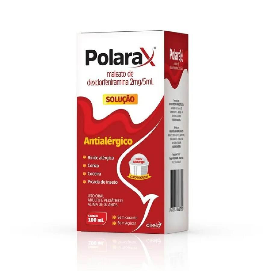 Polarax Solução Antialérgico Airela Anti-histamínico - 100ml - Macrofarma