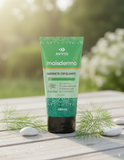 Sabonete Líquido Esfoliante Maisderma Erva Doce Limpeza Suave Hidratação Aroma Refrescante AVVIO Cuidado Diário - 180ml