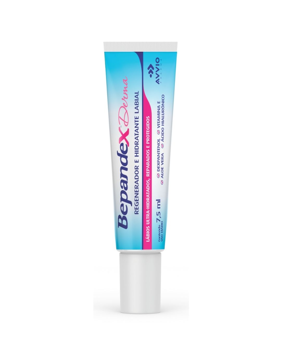 Protetor Labial Bepandex Hidratação Proteção Labial AVVIO Cuidado Labial - 7,5ml