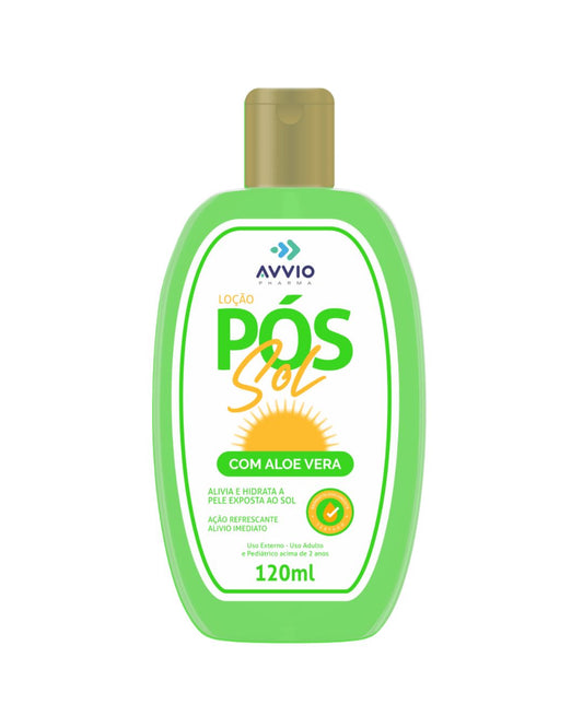 Possol Loção Pós-Sol Hidratação Suave AVVIO Cuidado com a Pele - 120ml
