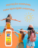 REP Inseto Spray Family Formula Avvio Repelente com DEET Aloe Vera 4h Proteção Econômico 200ml