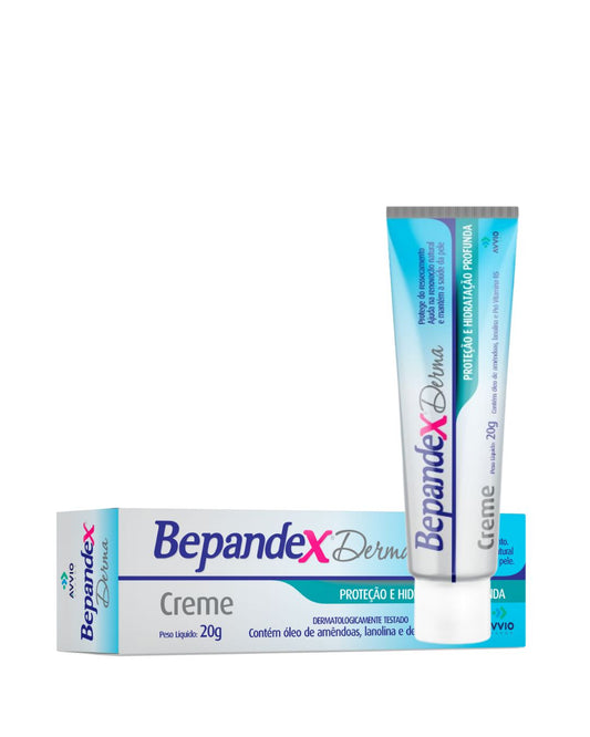 Creme Bepandex Derma Hidratação Reparadora AVVIO Cuidado com a Pele - 20g
