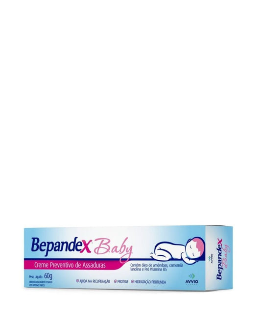 Creme Bepandex Baby Proteção Hidratação AVVIO Cuidado Infantil - 60g