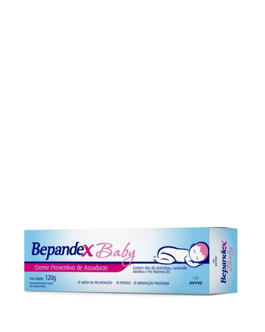 Creme Bepandex Baby Proteção Hidratação AVVIO Cuidado Infantil - 120g