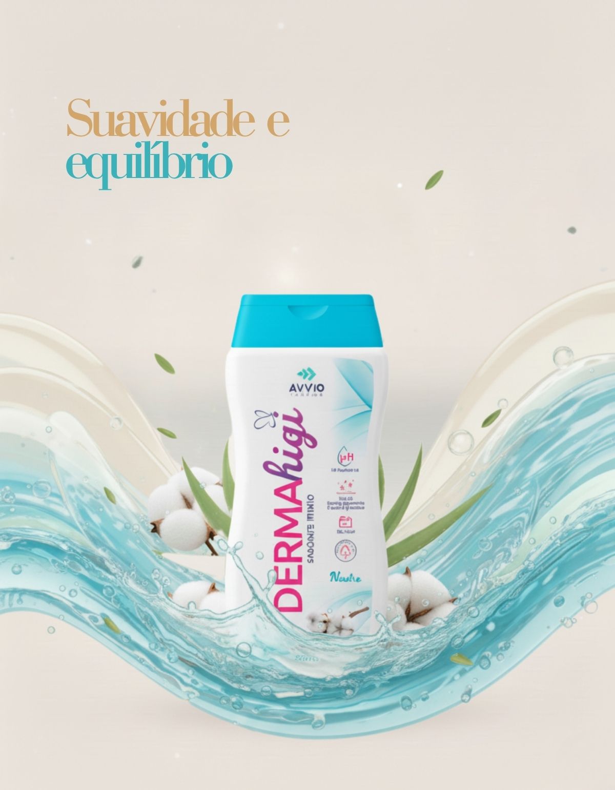 DERMAhigi Sabonete Íntimo Neutro Pack 2x200ml - Avvio Pharma