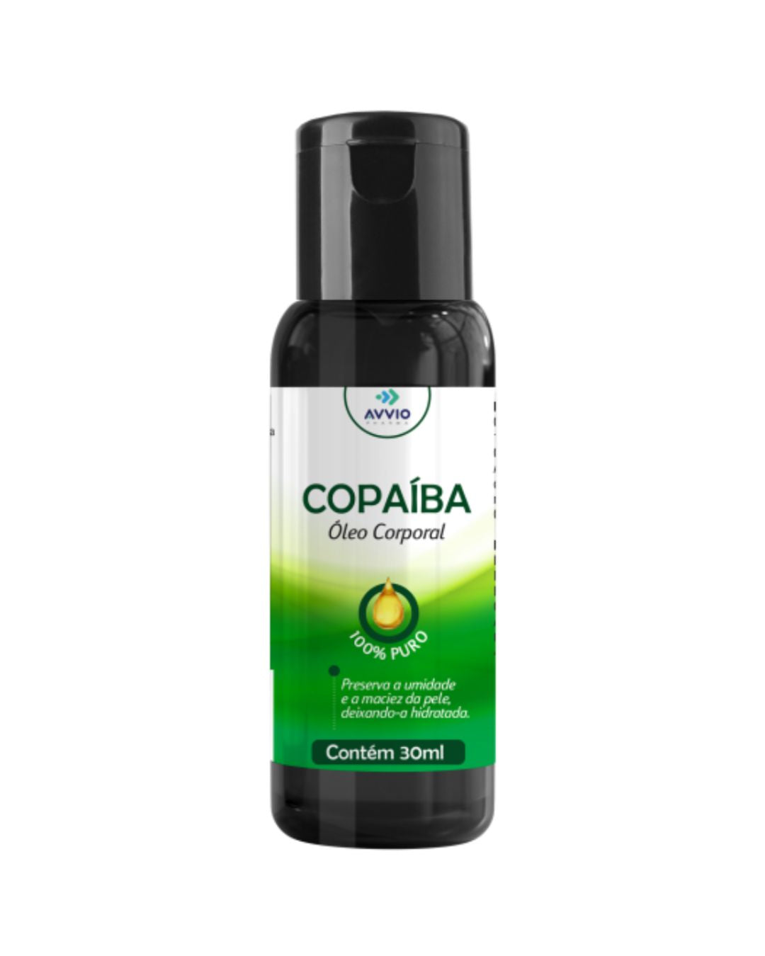 Óleo De Copaíba 100% Natural Propriedades Anti-inflamatórias AVVIO Bem-estar - 30ml