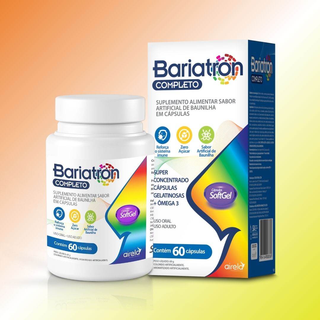 Bariatron Suplemento AZ Saúde Cardiovascular Airela Ômega 3 - Multivitamínico - Macrofarma