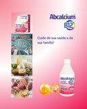 Abcalcium B12 Cálcio Suplemento Saúde Óssea Airela - 240ml