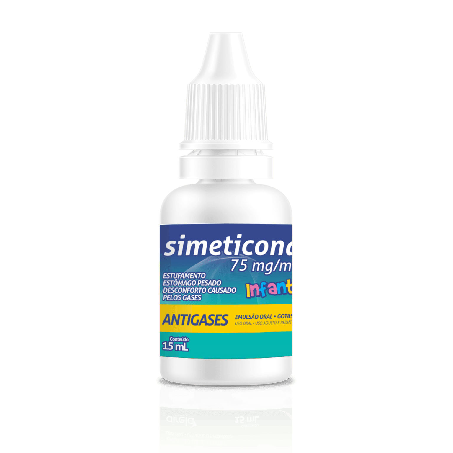 Simeticona Solução Infantil Alívio de Gases Airela Digestivo - 15ml - Macrofarma