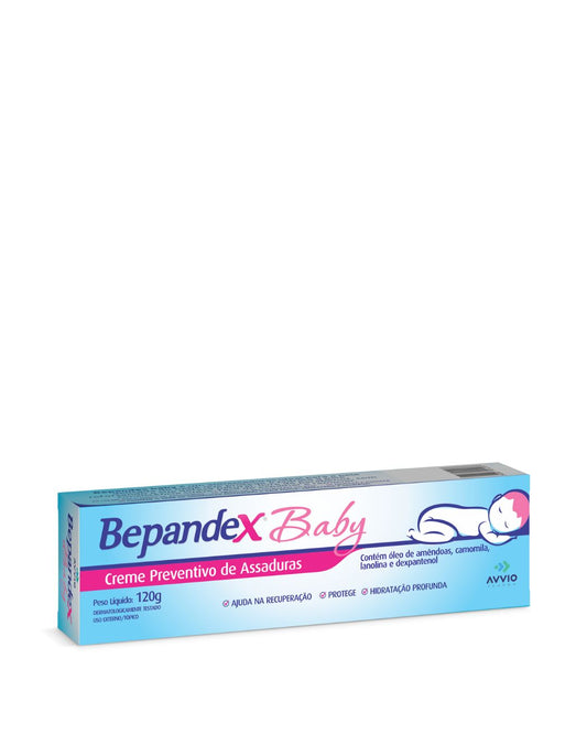 Creme Bepandex Baby Proteção Hidratação AVVIO Cuidado Infantil - 120g