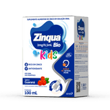 Zinqua Solução Kids Fortalecimento Imunológico Airela Zinco - 100ml - Macrofarma