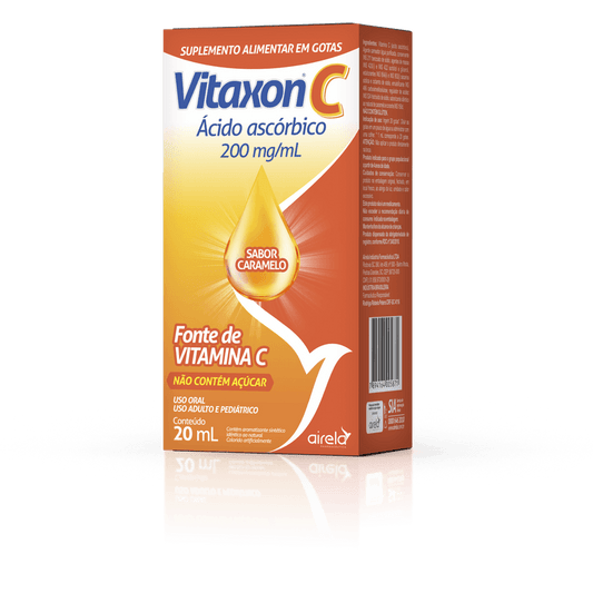 Vitaxon Solução Fortalecimento Imunológico Airela Vitamina C - 20ml - Macrofarma