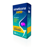Simeticona Cápsulas Alívio de Gases Airela Digestivo - 10 Unidades - Macrofarma