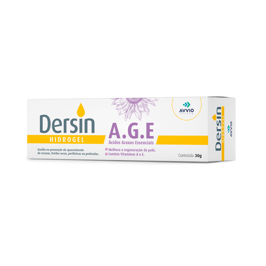 Hidrogel Dersin Age Hidratação Reparadora AVVIO Cuidado com a Pele - 30g - Macrofarma