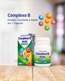 Complexo B Comprimidos Energia & Metabolismo Airela Vitaminas B - 100 Comprimidos