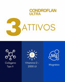 Condroflan Ultra - Suplemento para saúde articular com colágeno tipo II + magnésio + vitamina D - 30 cápsula