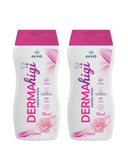 Sabonete Líquido Int Floral Dermahigi Limpeza Delicada Aroma Floral AVVIO Cuidado Íntimo - 2x200ml