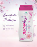 Dermahigi Sabonete Líquido Íntimo Floral Limpeza Delicada Aroma Floral AVVIO Cuidado Íntimo - 200ml