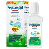 Antisséptico Bucal Perioassept com Álcool Higiene Bucal Proteção AVVIO Saúde Bucal - 250ml - Macrofarma