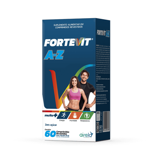 Fortevit Comprimidos Multivitamínico Airela Vitaminas - 60 Comprimidos - Macrofarma