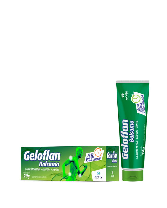 Geloflan Bálsamo Alívio Dores Musculares AVVIO Bem-estar - 20g