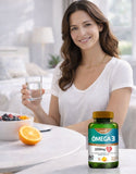 Ômega 3 Suplemento Saúde Cardiovascular Airela EPA DHA - 60 Cápsulas