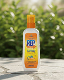 REP Inseto Spray Family Formula Avvio Repelente com DEET Aloe Vera 4h Proteção Econômico 200ml