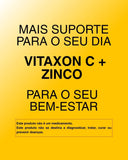 Vitaxon C 1g com Zinco – Imunidade Diária – 10 Comprimidos Efervescentes – Sabor Laranja